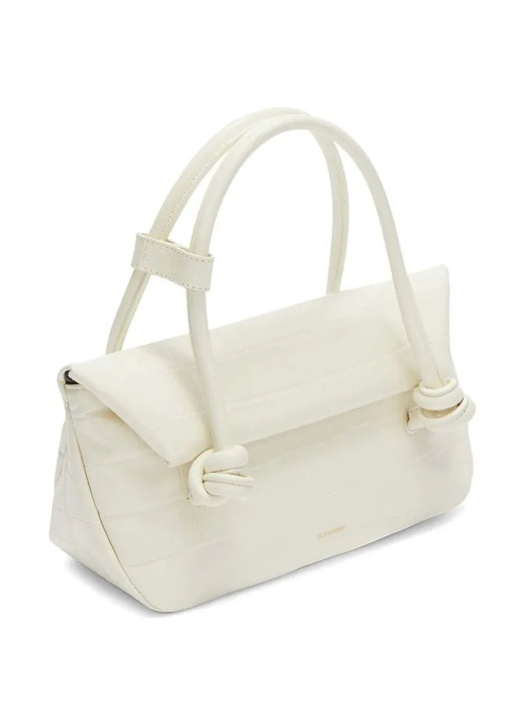jil sander Borsa effetto coccodrillo