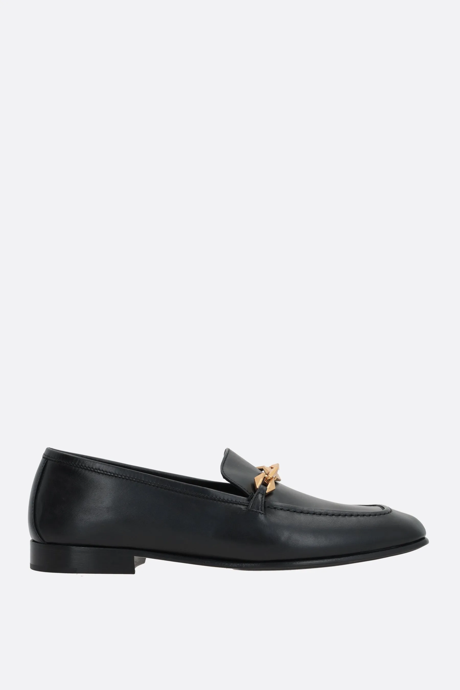 JIMMY CHOO mocassino Diamond Tilda in pelle liscia