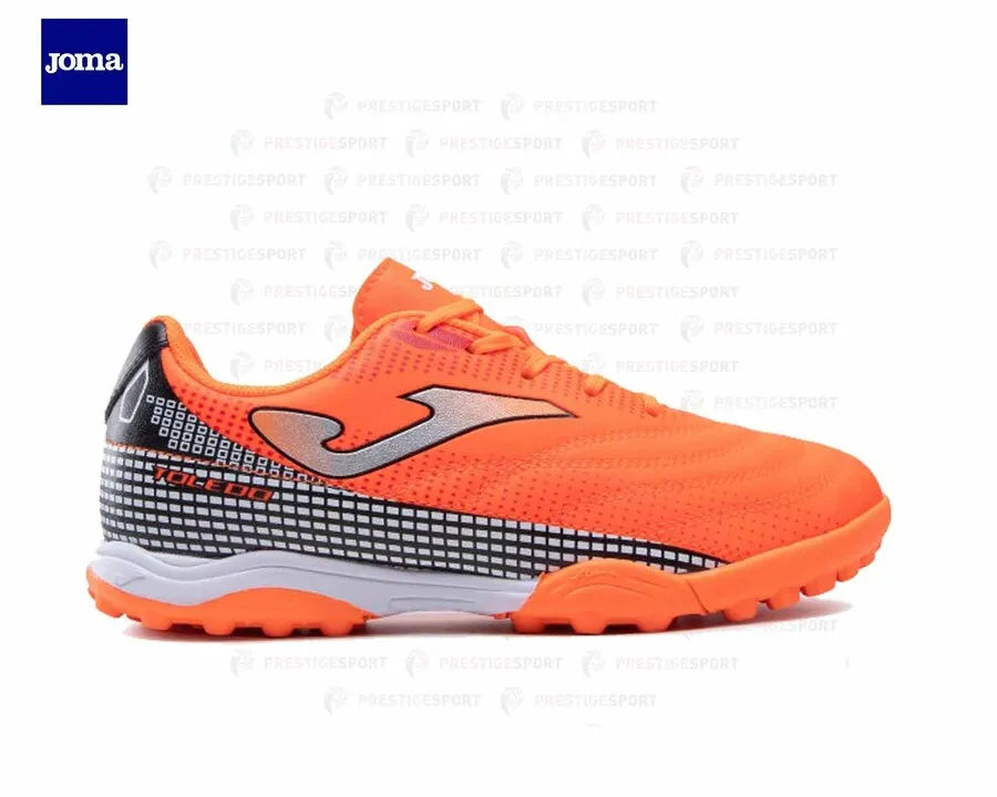 JOMA TOLEDO 2208 ARANCIONE FLUO SCARPA CALCIO A 5 JUNIOR