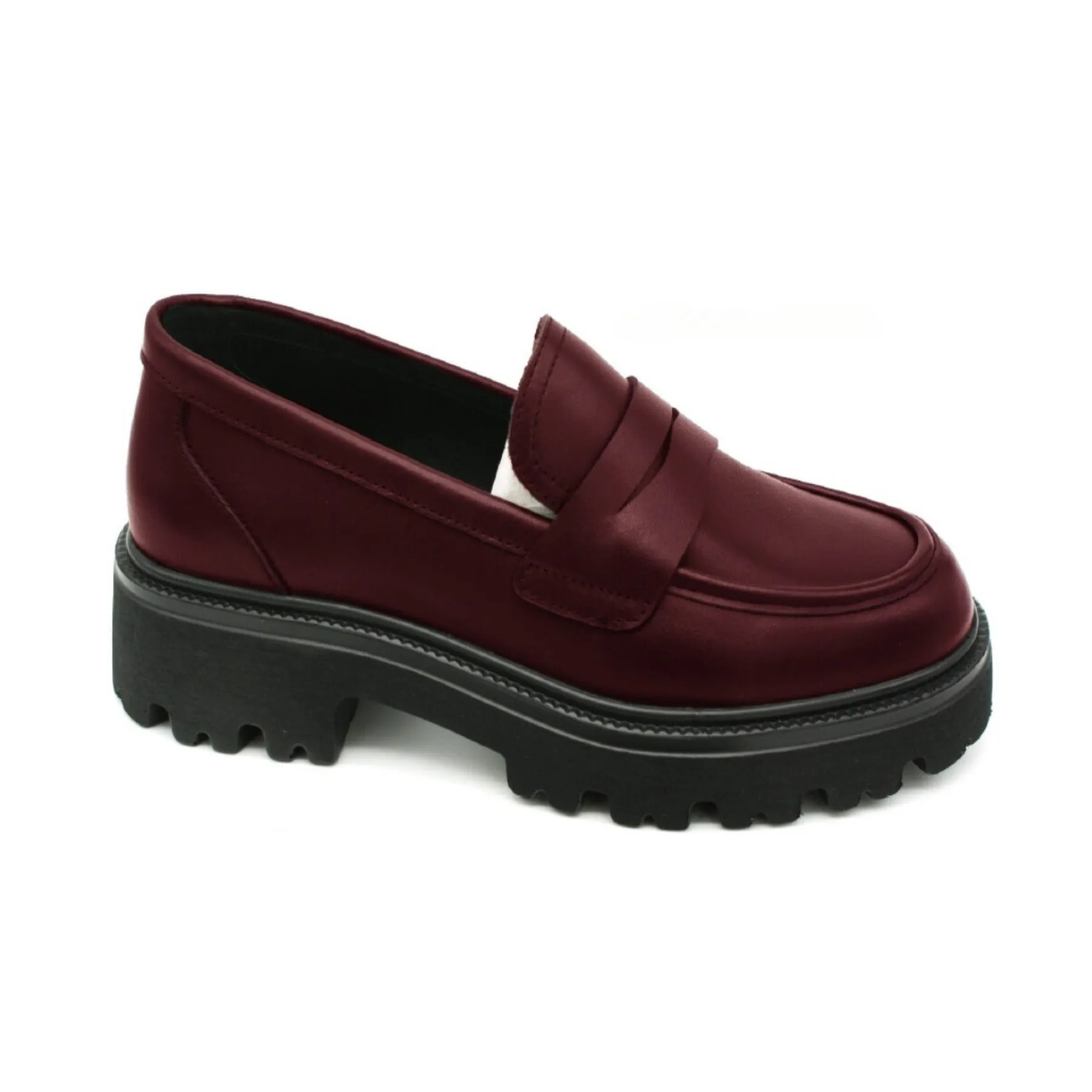 KEYS Mocassino Donna - K-10031 Bordò  