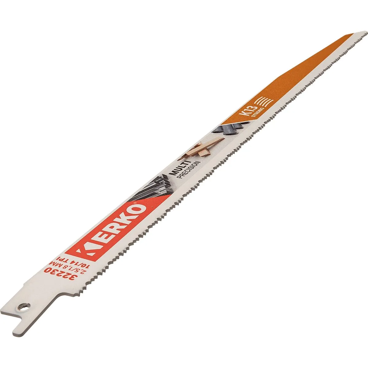 Lama per seghetto alternativo ERKO, lunghezza di taglio 300mm, 10, 14 denti per pollice , 25 pezzi