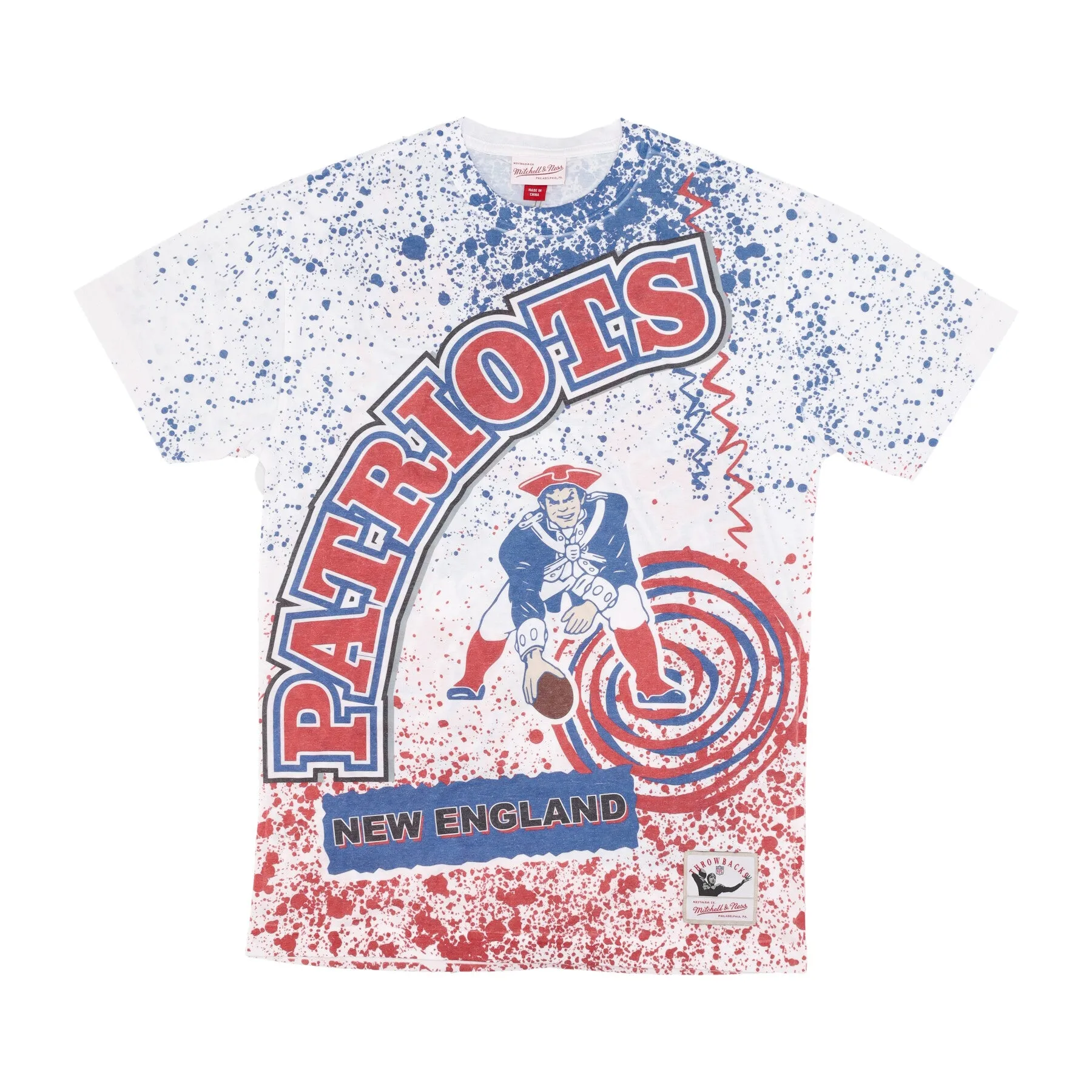 Maglietta Uomo Nfl Team Burst Sublimated Tee Neepat White/original Team Colors