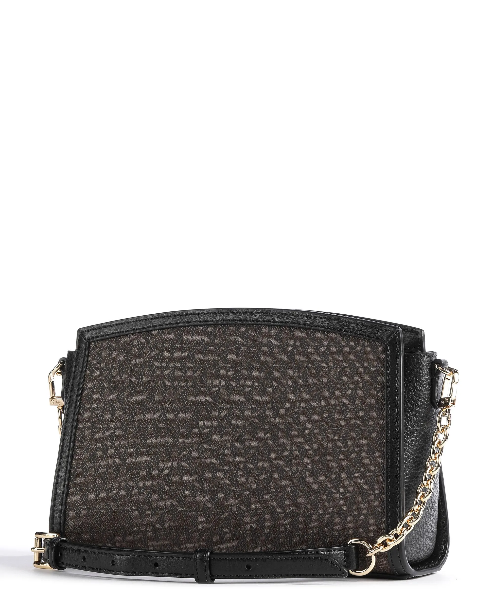  Michael Kors Chantal Borsa a tracolla tela marrone scuro  