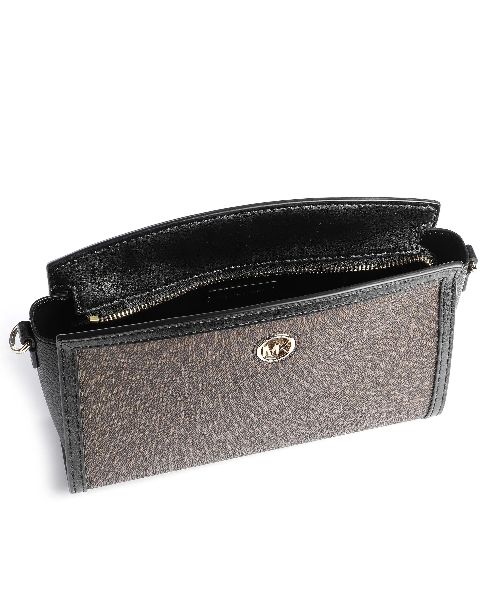  Michael Kors Chantal Borsa a tracolla tela marrone scuro  
