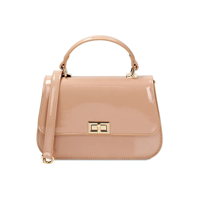 Minibag nude in vernice