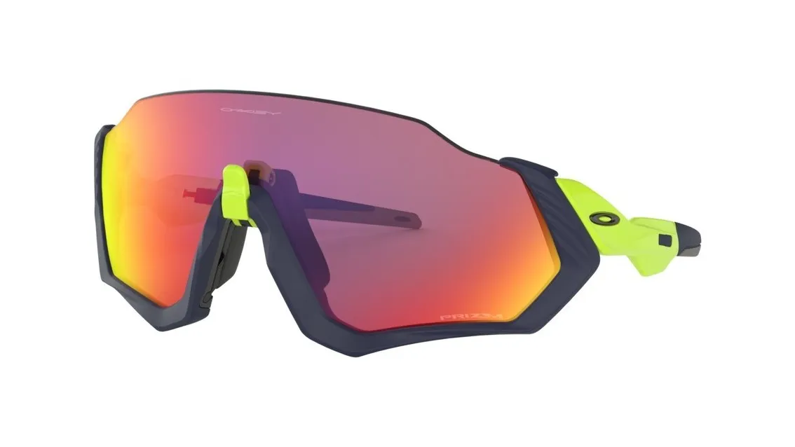 OAKLEY Occhiale Flight Jacket Matte Navy Prizm Road
