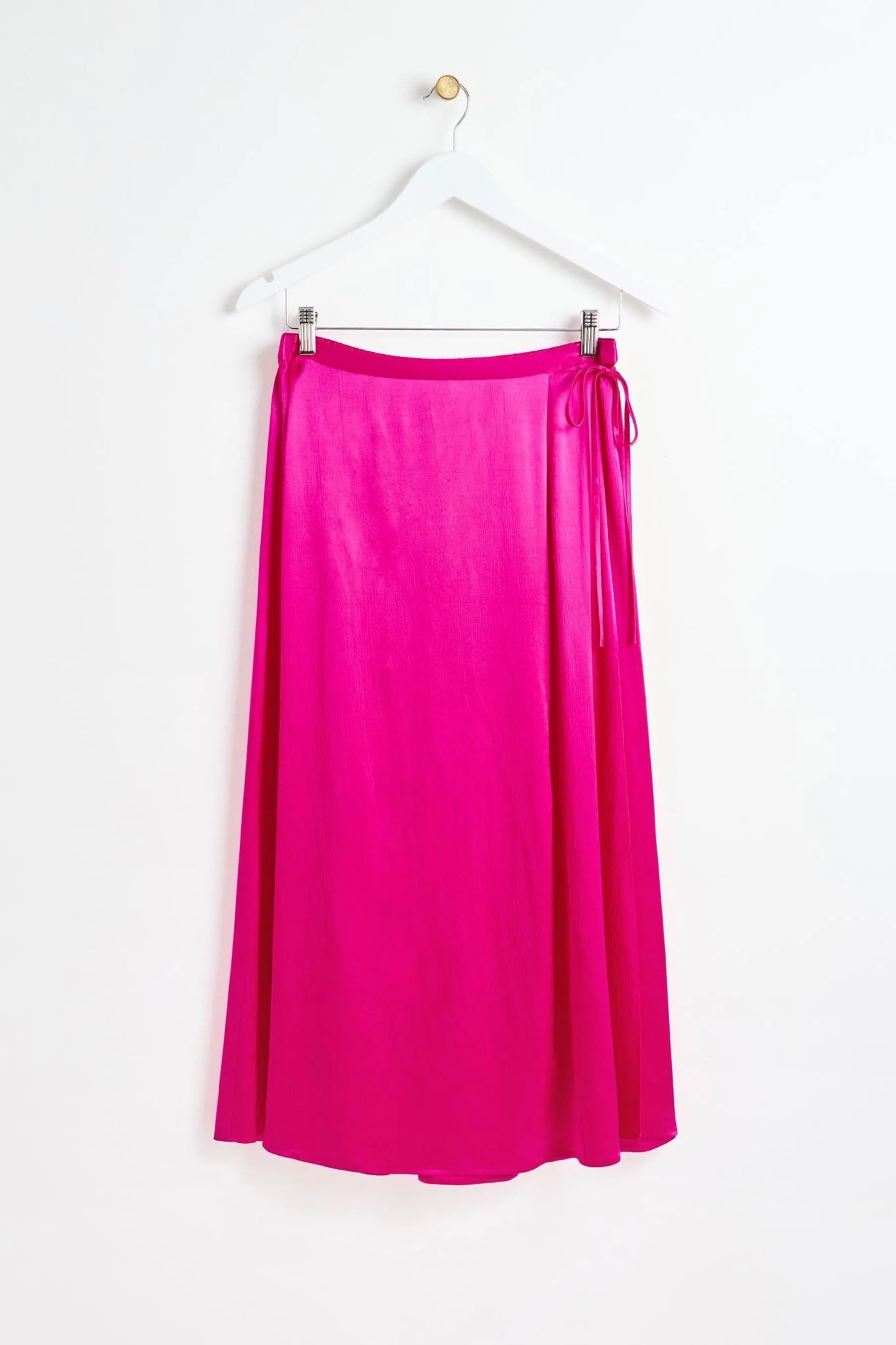 Oliver Bonas Geometric Circle Wrap Midi Skirt    