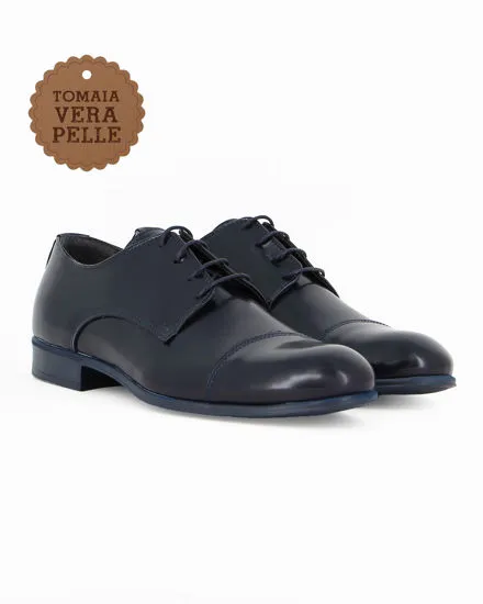 O.S. 1972-Scarpa classica da uomo blu con tomaia in VERA PELLE                                            Previous productMOCASS