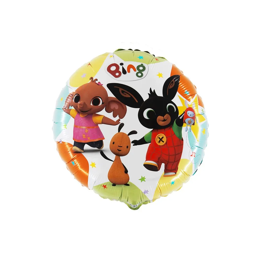 Palloncino Pallone Bing And Friends  Foil Mylar Aria Elio Sagomato Cartone Festa Compleanno