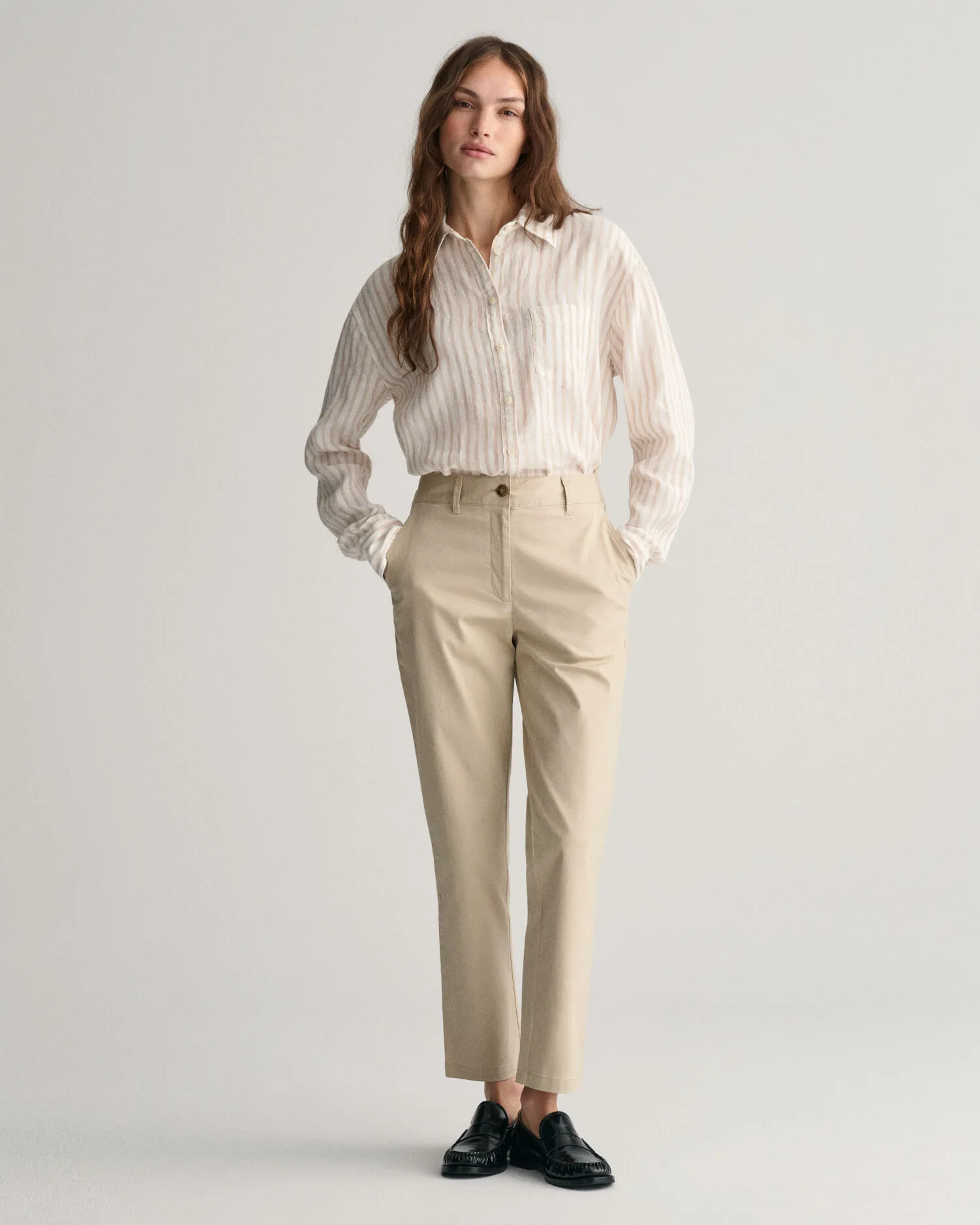 Pantaloni chino slim fit    