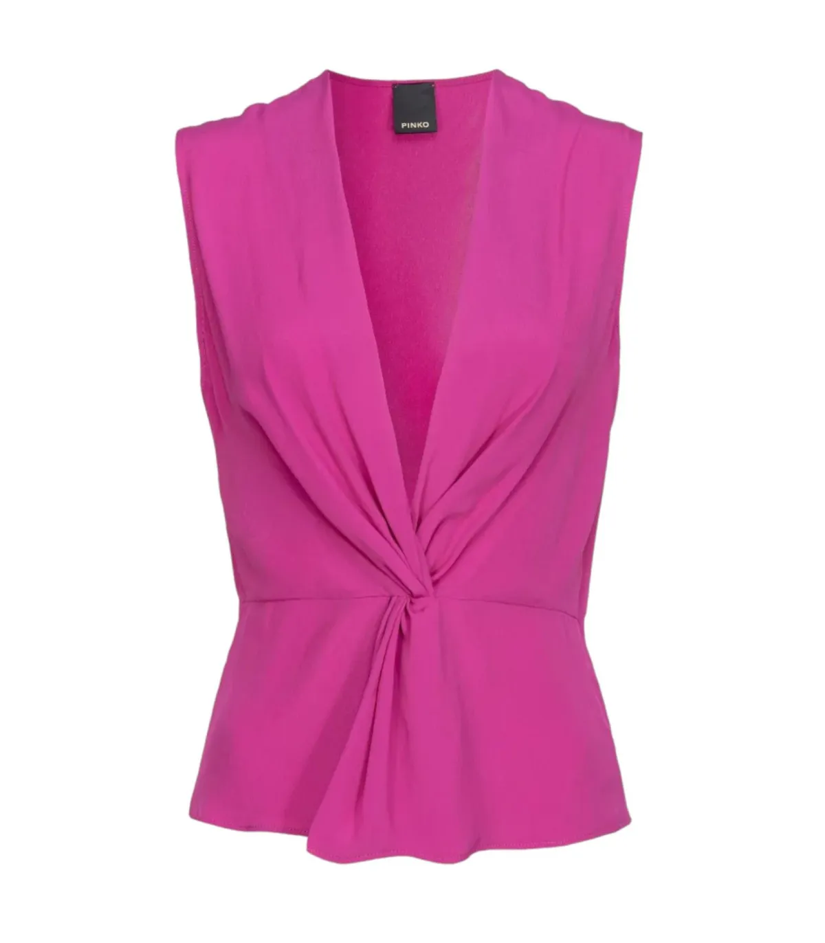 Pinko Donna Top  Crepe De Chine Sfasamento