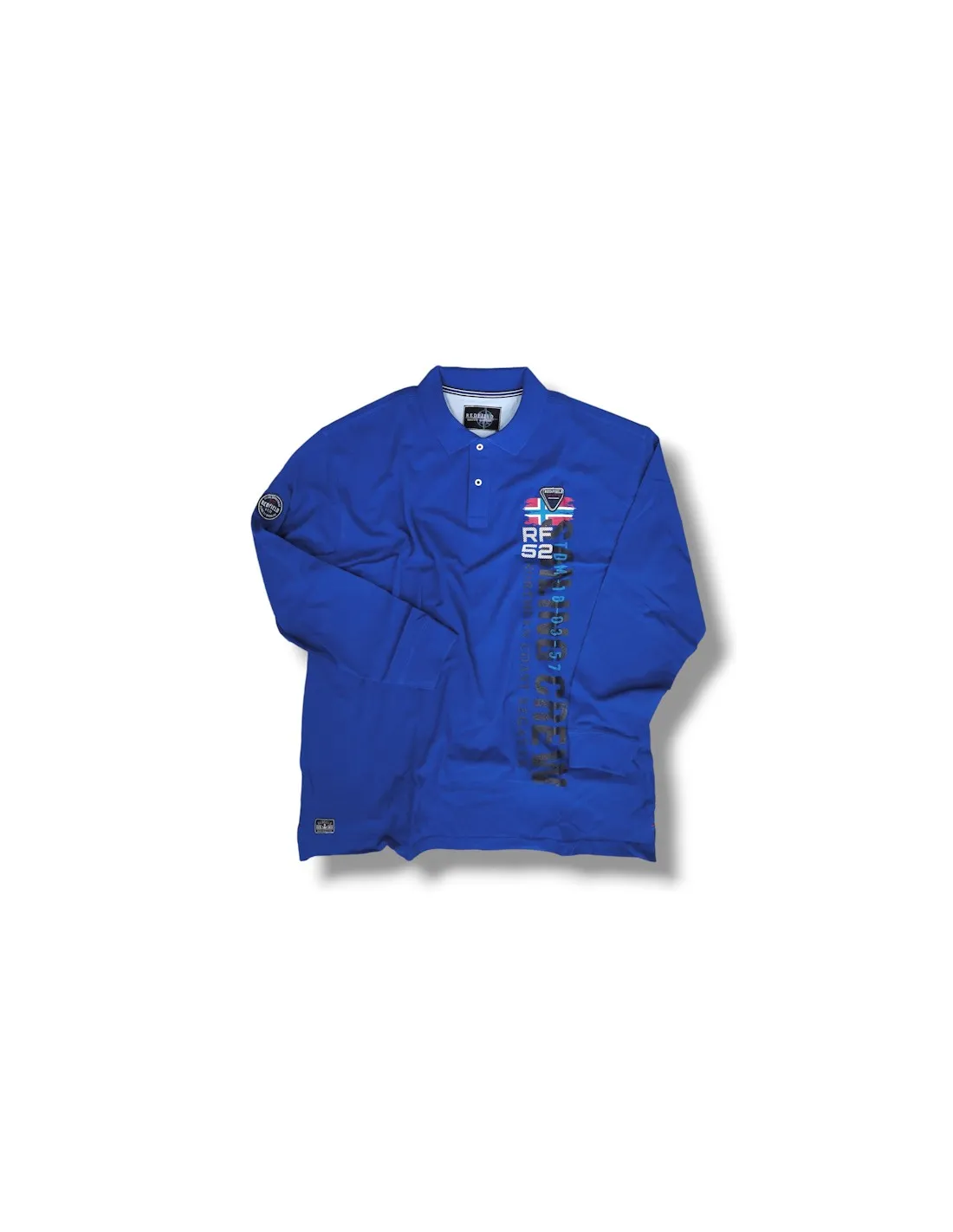 Polo uomo in piquet BLU ROYAL