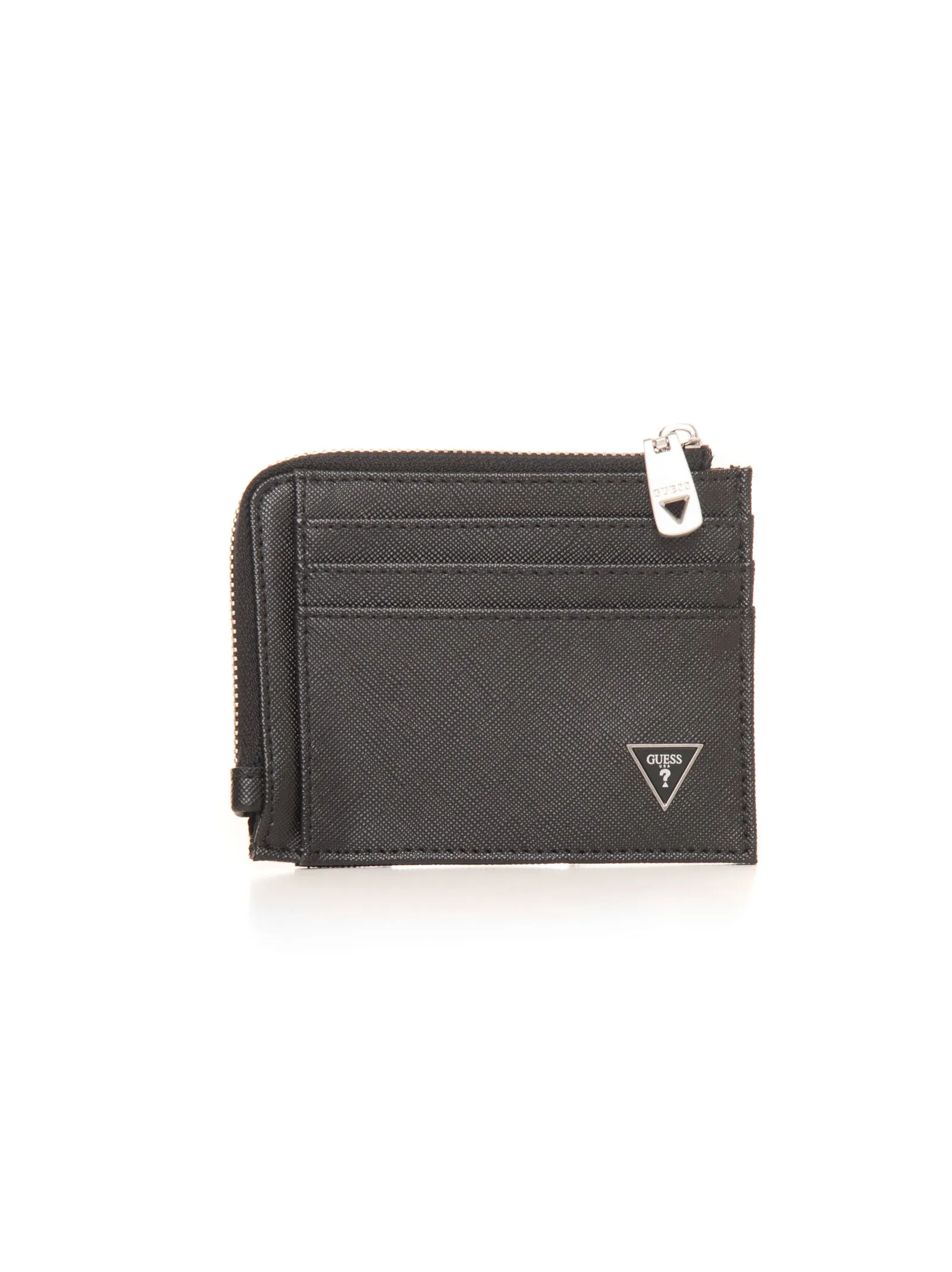Portafoglio con zip Blu Guess Uomo