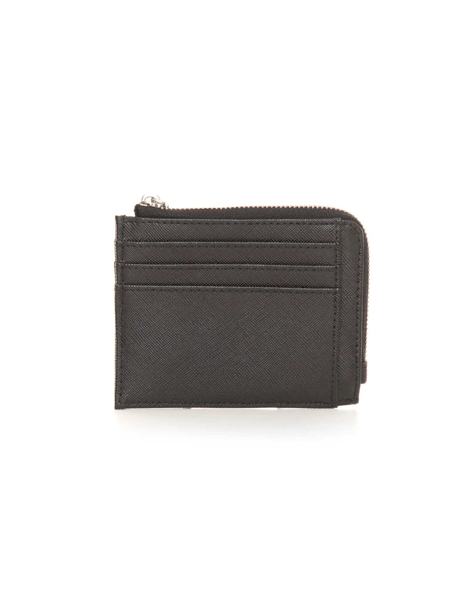 Portafoglio con zip Blu Guess Uomo