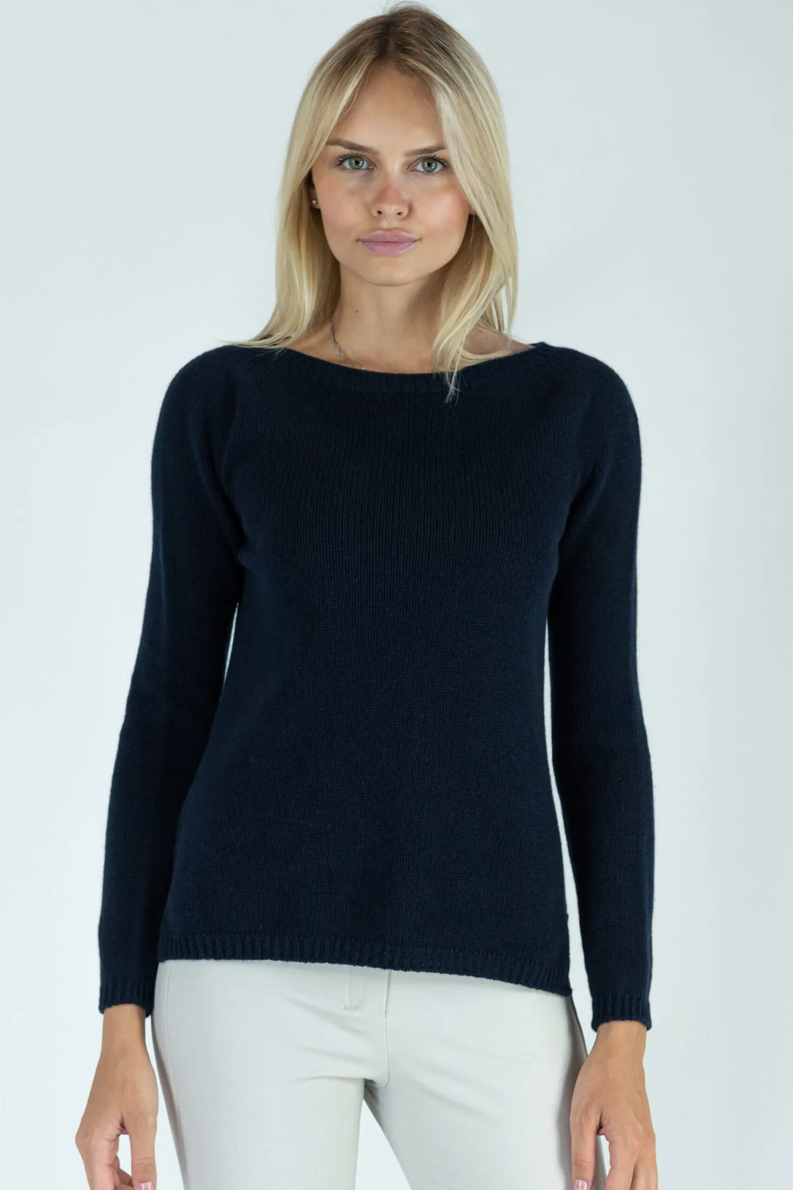 ‘S MAX MARA maglia in filato di cachemire GIORGIO variante 001 colore Blu marino