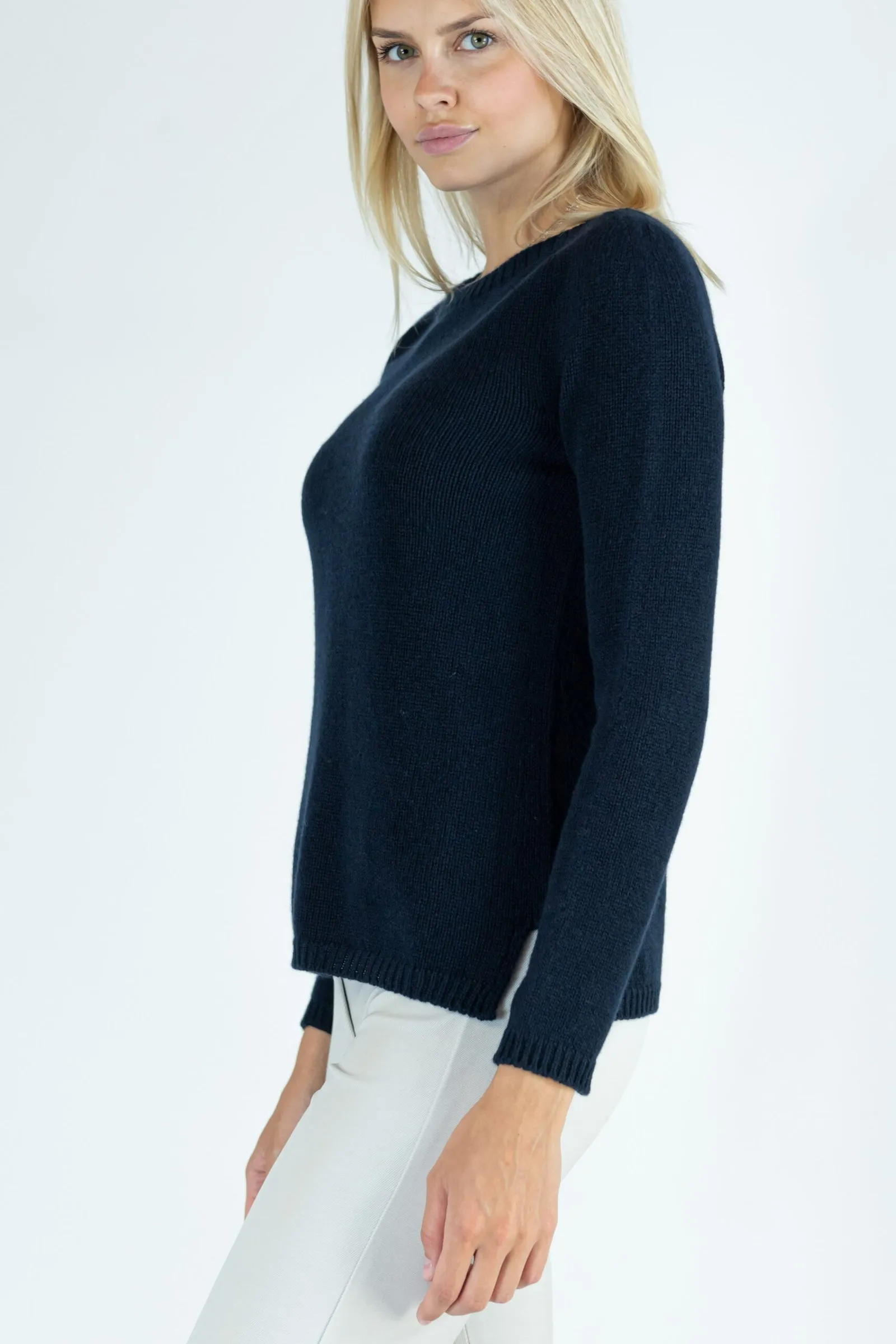 ‘S MAX MARA maglia in filato di cachemire GIORGIO variante 001 colore Blu marino