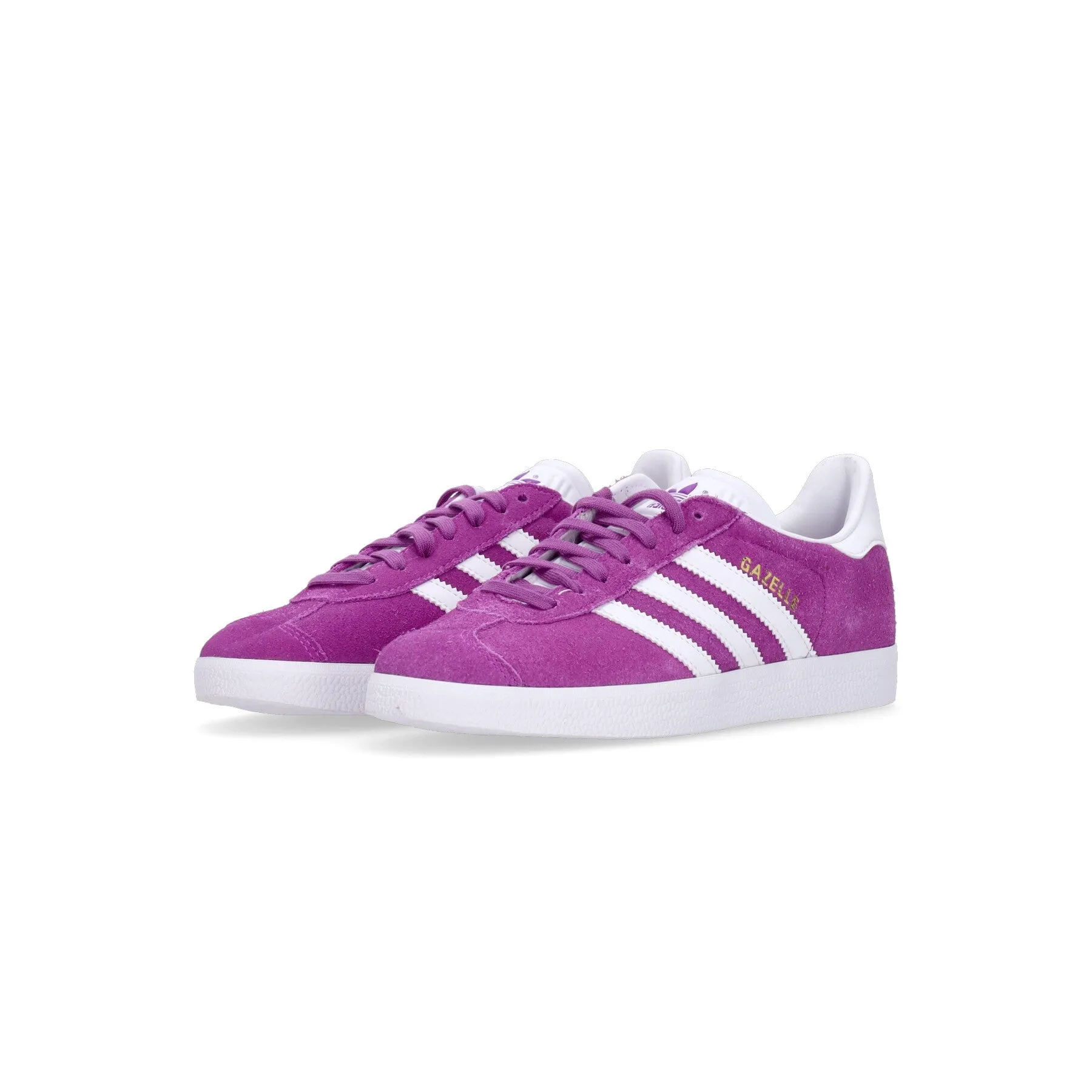 Scarpa Bassa Donna Gazelle W Shock Purple/cloud White/gold Metallic