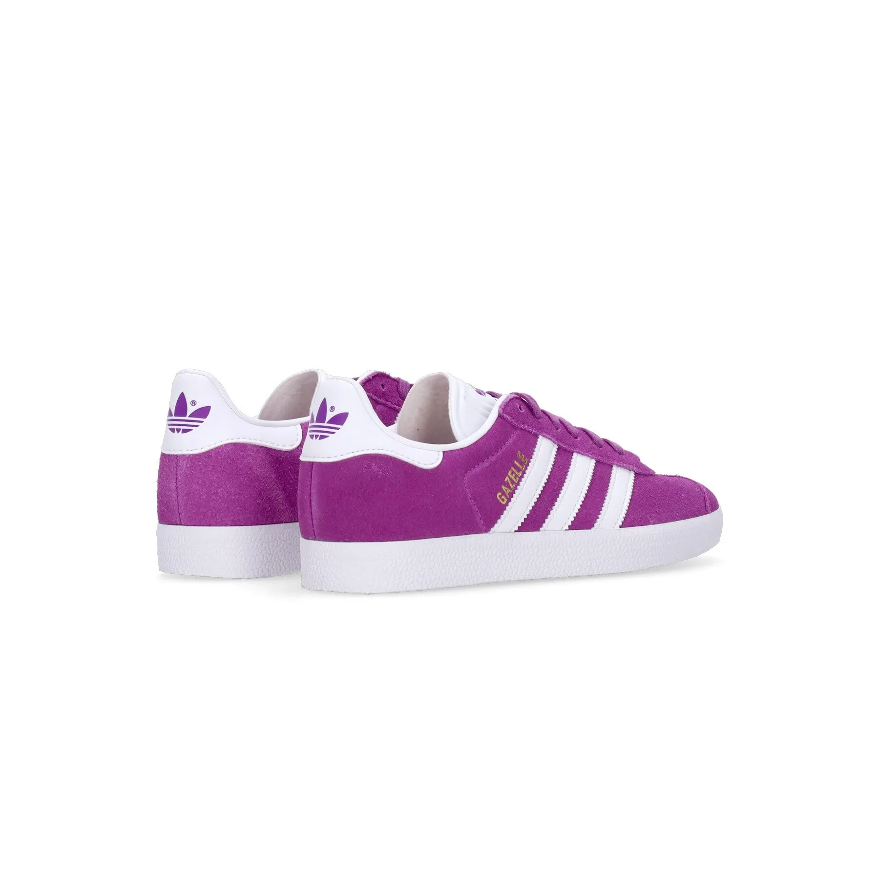 Scarpa Bassa Donna Gazelle W Shock Purple/cloud White/gold Metallic