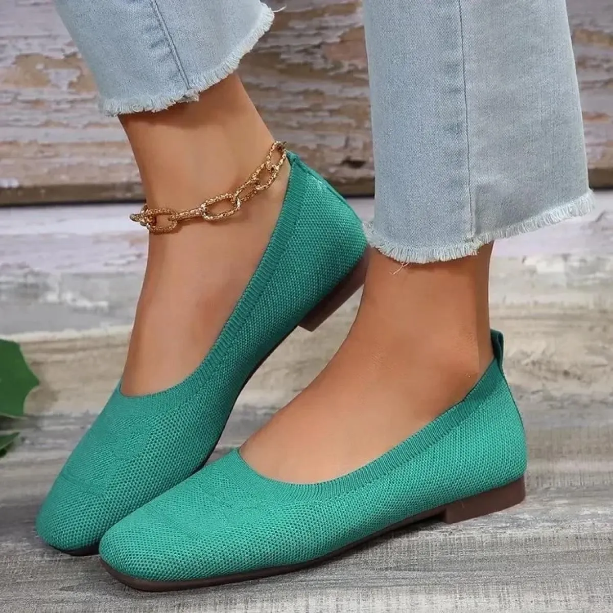 Scarpe casual estive da donna scarpe di tela traspiranti tacchi piatti scarpe basse antiscivolo sneakers slip-on per donna punta