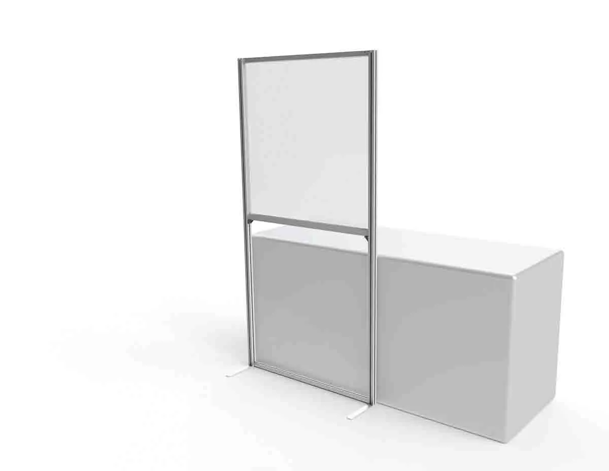 Schermo protettivo NEUTRAL 2000mm x 1000mm, col. Trasparente