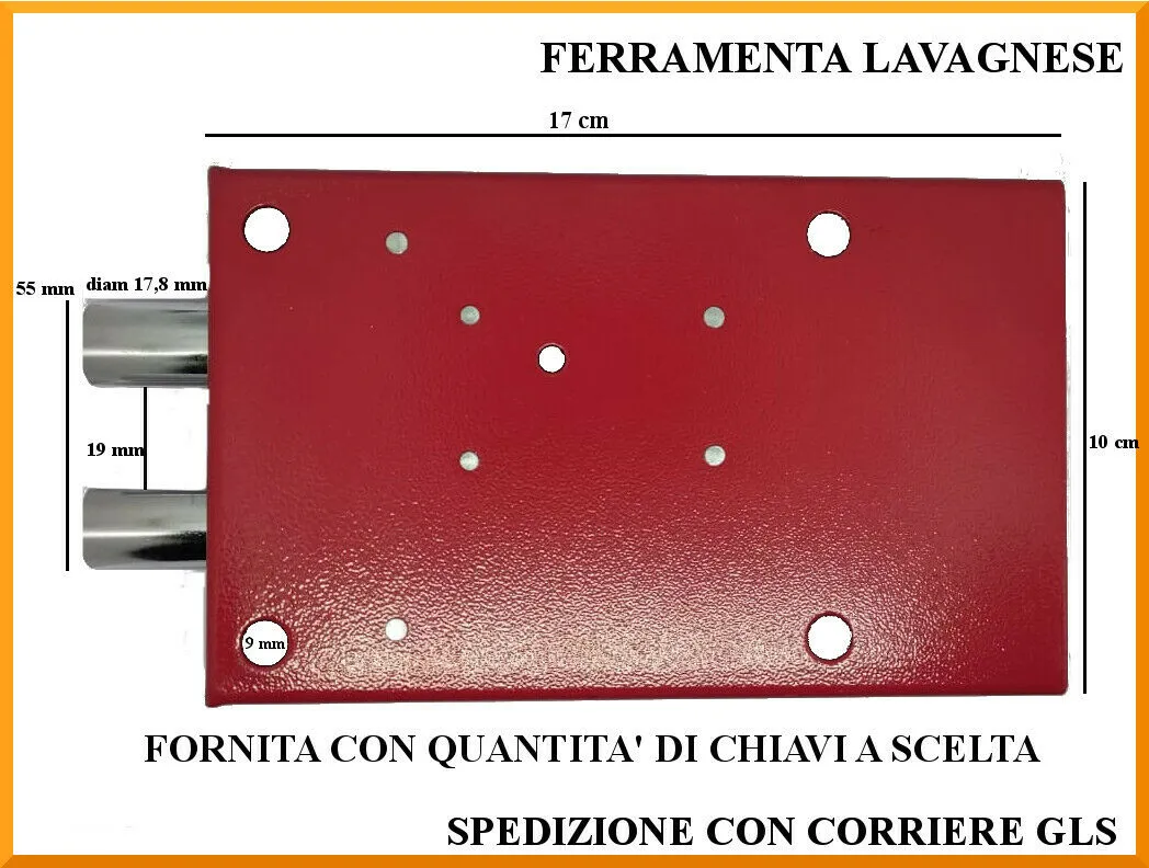 Serratura di ricambio per cassaforte Vigor V-C36DM o V-C46DM + chiavi extra 
