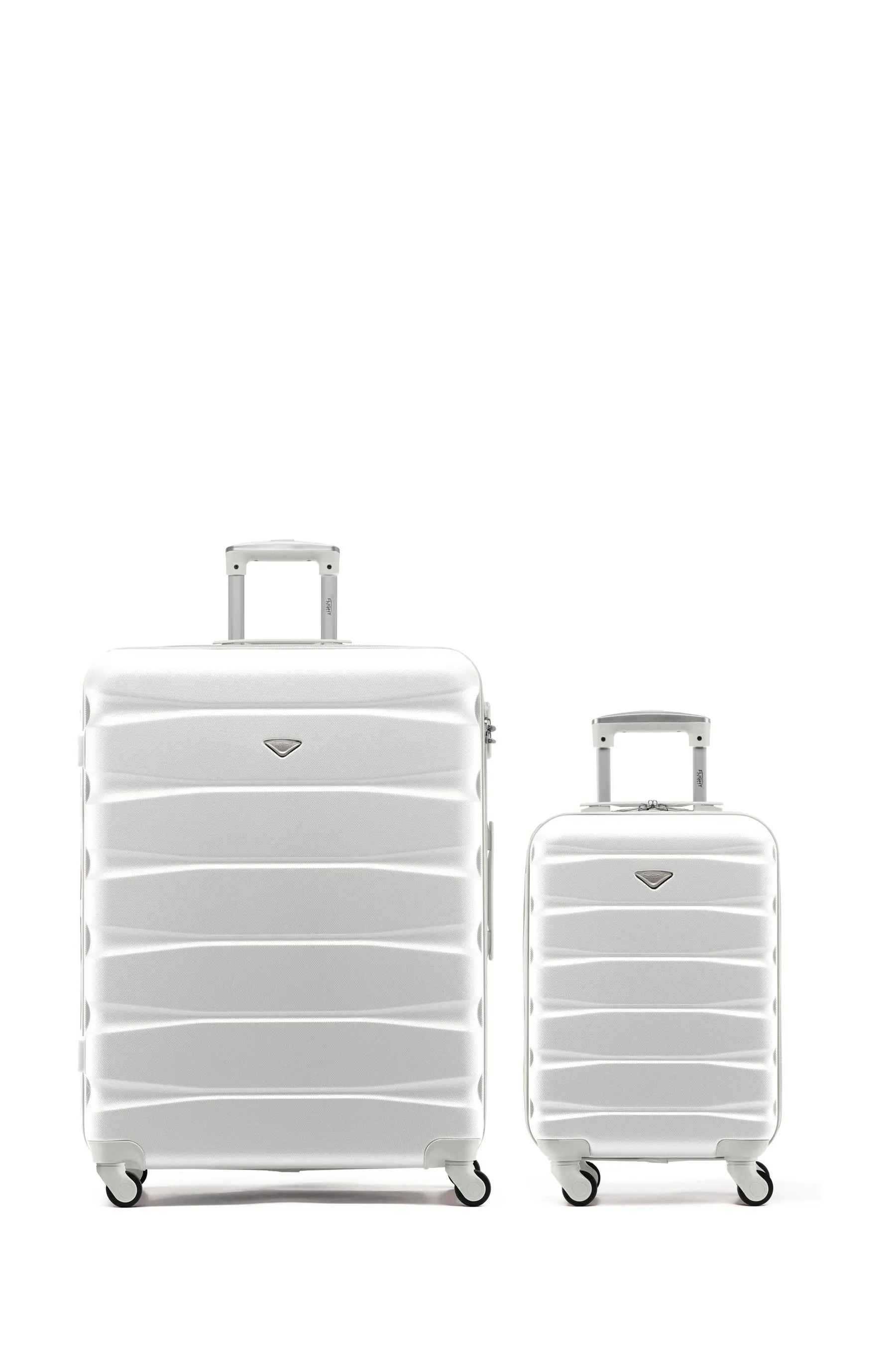 Set da 2 valigie da viaggio grandi A quadri in e piccola rigida per bagaglio a mano