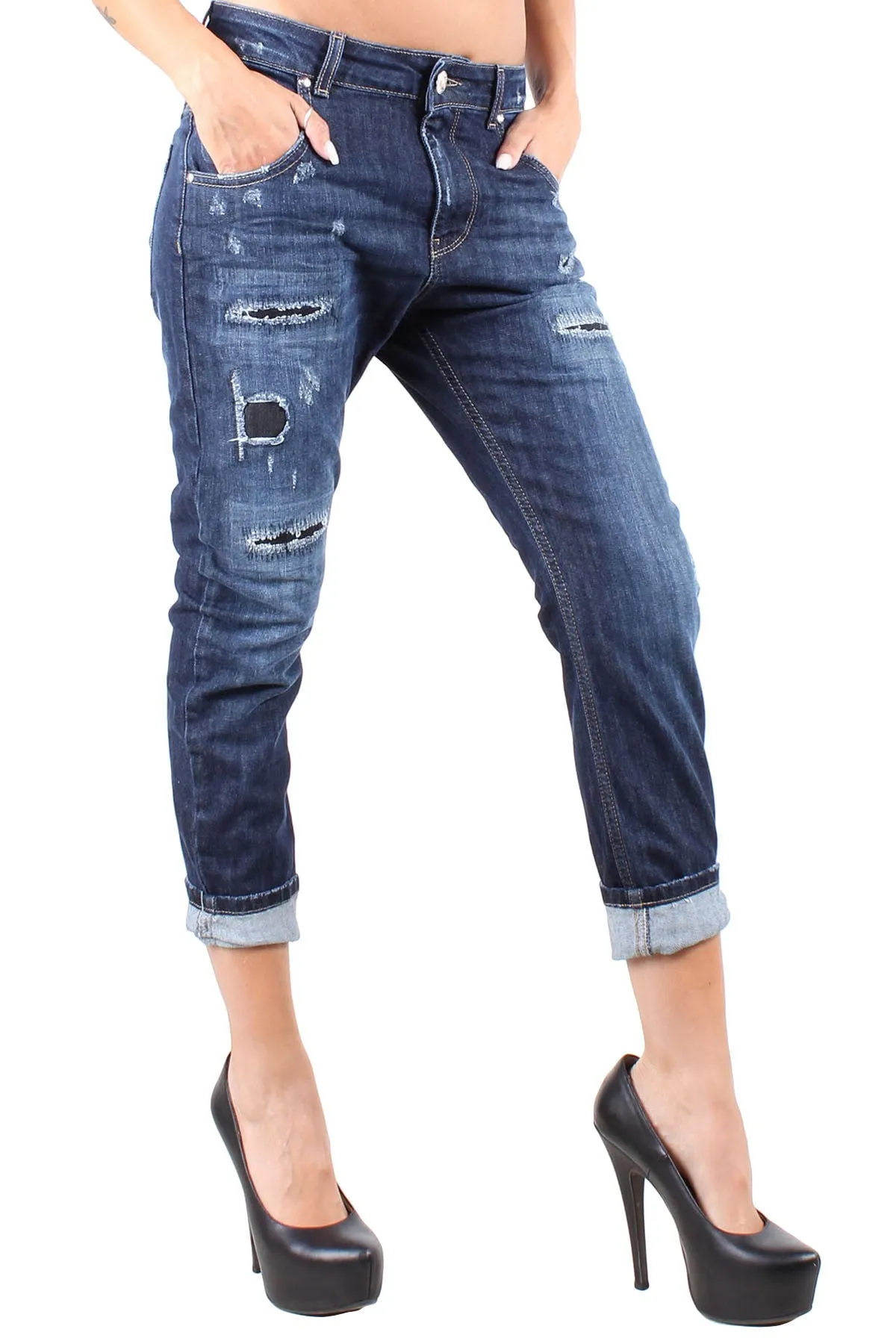 Sexy Woman Jeans Donna