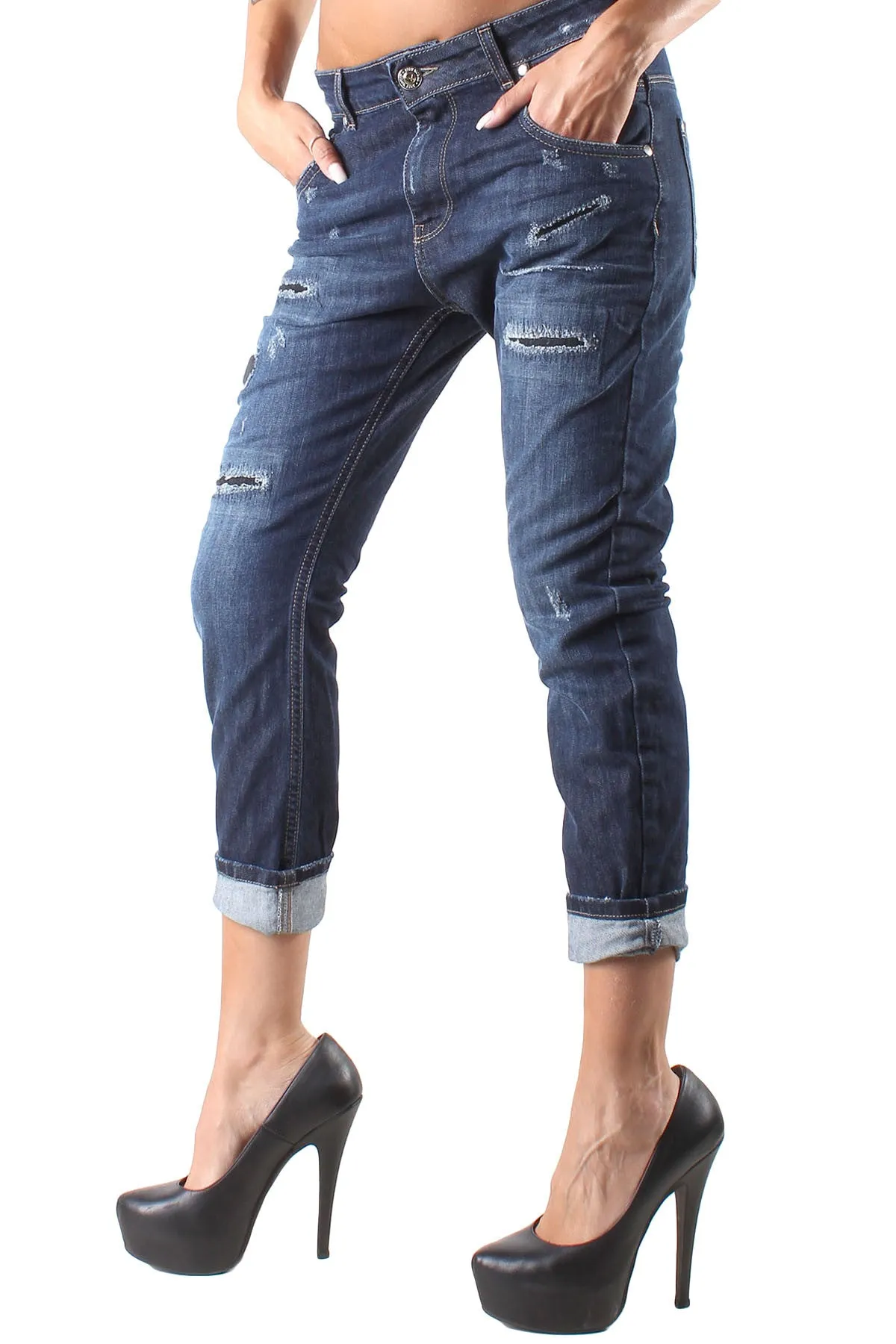 Sexy Woman Jeans Donna