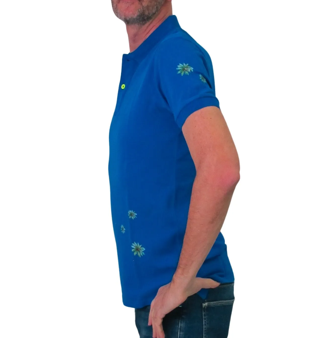 SHOCKLY polo uomo cotone manica corta POLO DAISY 6X4215 BLUE AZZURRO estate 2023