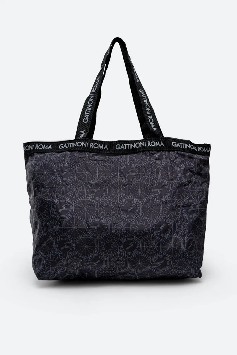 Shopping bag pieghevole Teodosia Nera EasyChic