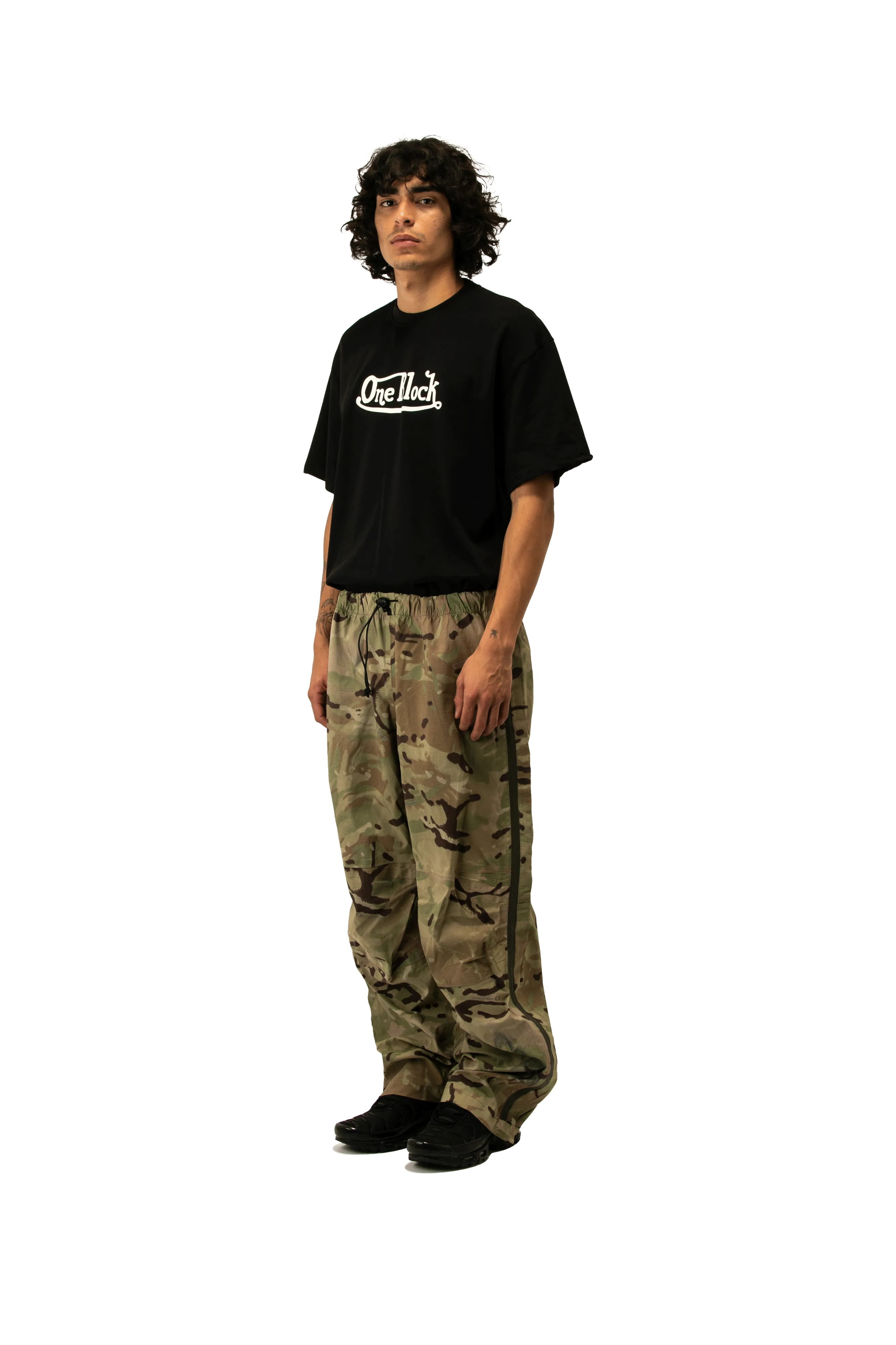 Side Zip Camo Waterproof Pants