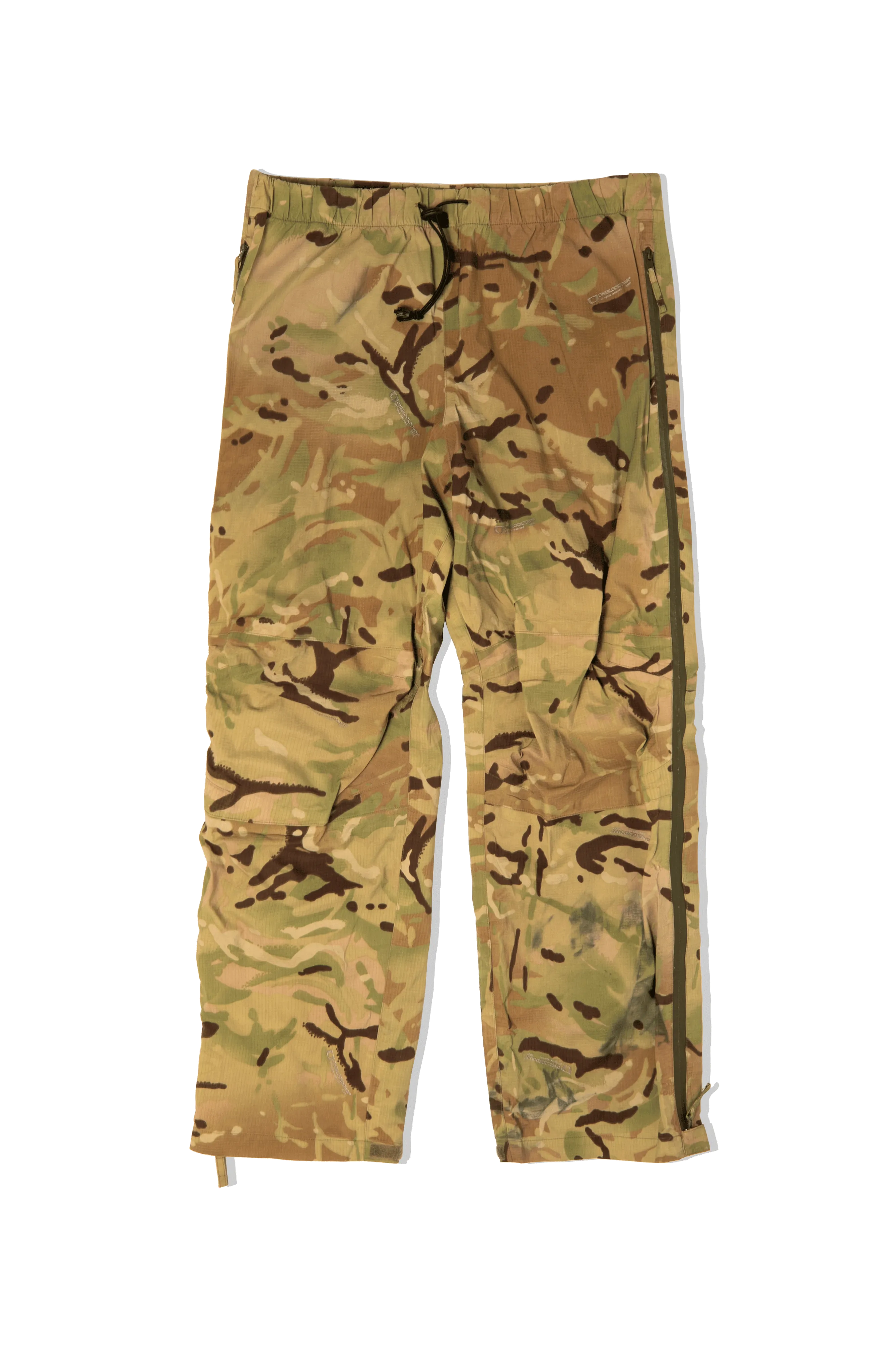 Side Zip Camo Waterproof Pants