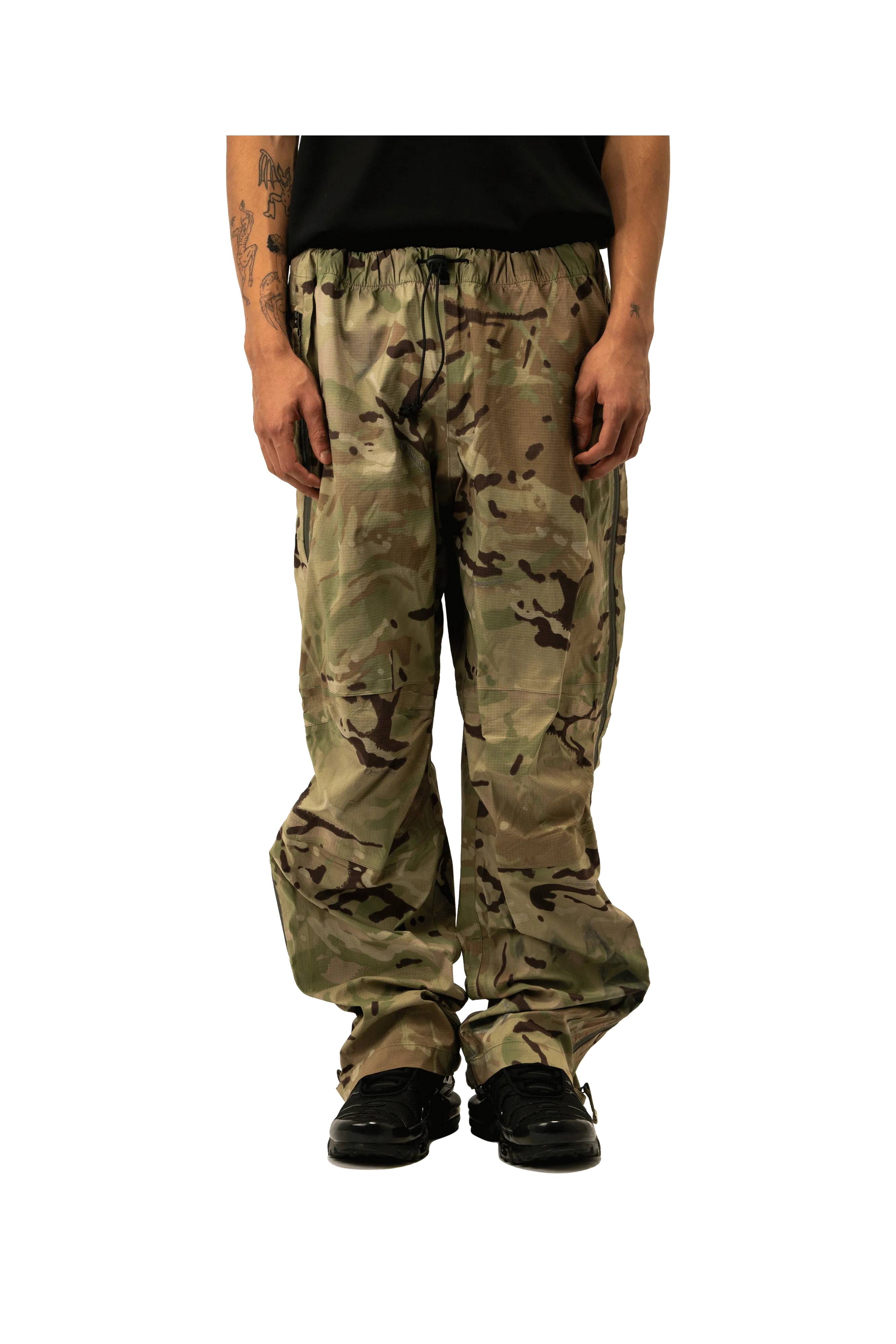 Side Zip Camo Waterproof Pants