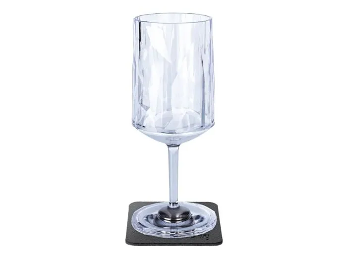Silwy set di bicchieri da vino magnetici 300 ml