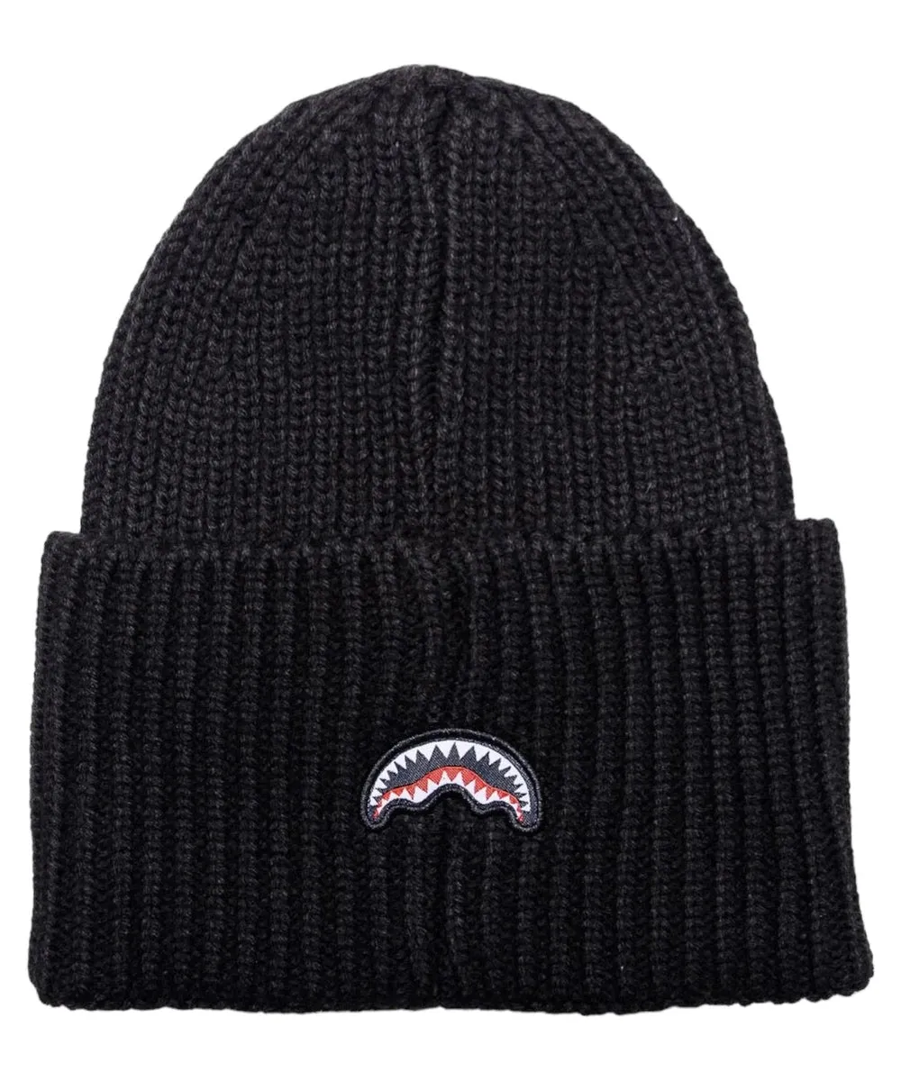 Smooth patch beanie