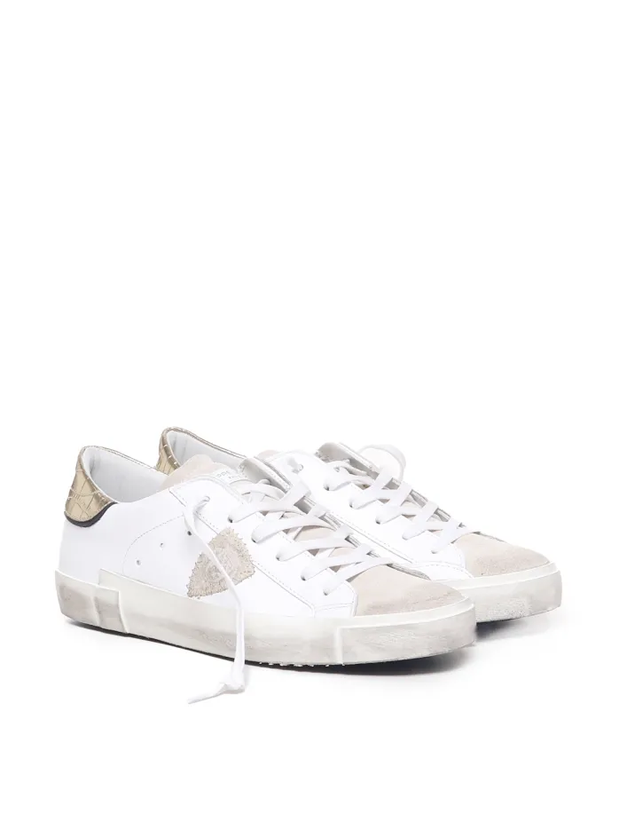SNEAKERS IN PELLE DI VITELLO