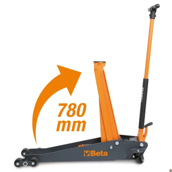 SOLLEVATORI IDRAULICI H75 6 RUOTE 2T 3030H/2T BETA 030300220 BETA UTENSILI
