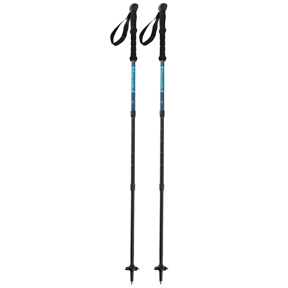 Summit Poles Bastoncini Makalu Twistlock + Grip Bastoncini da trekking lunghi blu scuro
