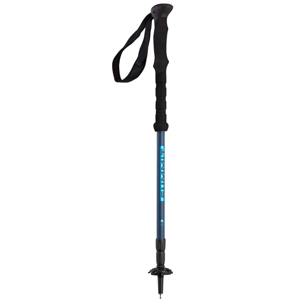 Summit Poles Bastoncini Makalu Twistlock + Grip Bastoncini da trekking lunghi blu scuro