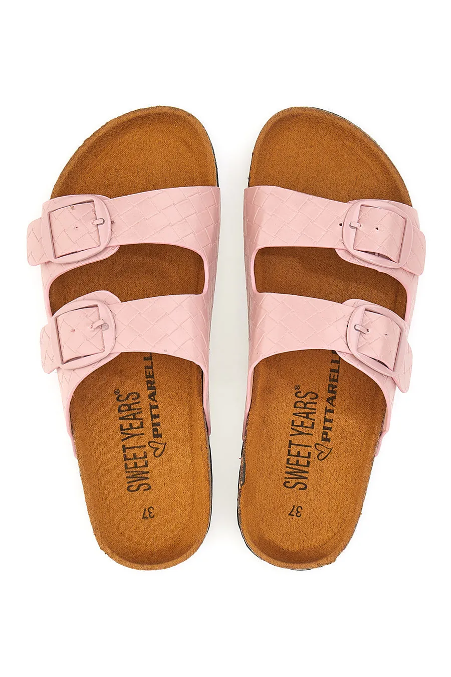   SWEET YEARS Ciabatte con Fibbia Rosa Sweet Years 8381