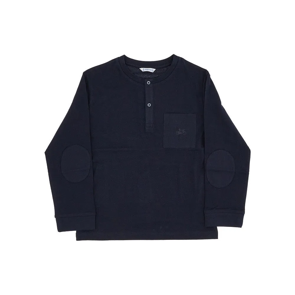 T-shirt Better Cotton con bottoni