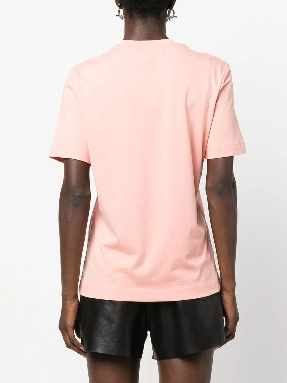 T-Shirt con Logo Love Moschino / Rosa