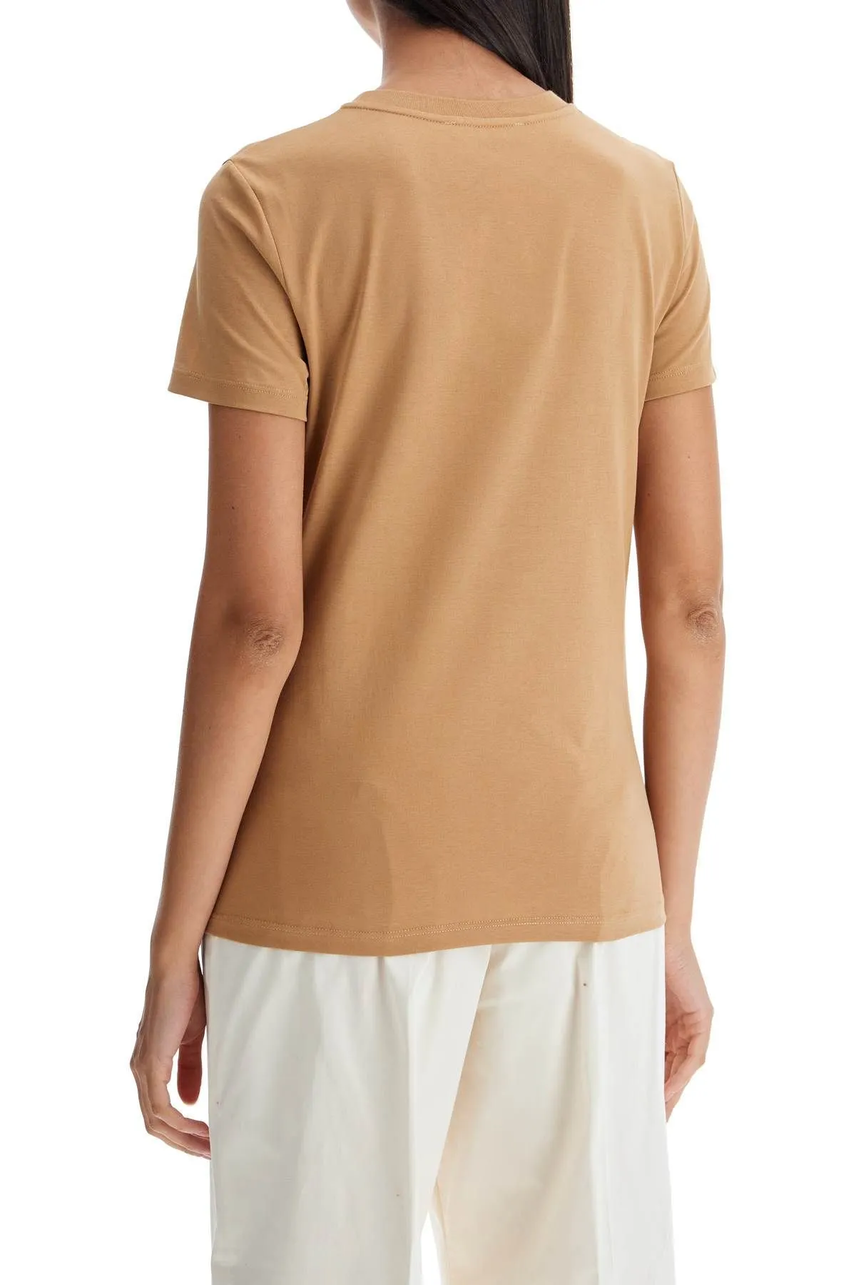 T-shirt con taschino ricamato 'Papaia'