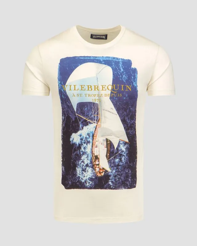 T-shirt z printem męski Vilebrequin Portisol PTSAP380-3