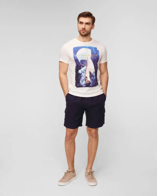 T-shirt z printem męski Vilebrequin Portisol PTSAP380-3