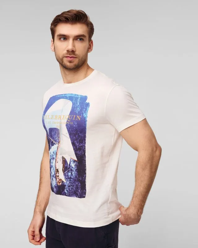T-shirt z printem męski Vilebrequin Portisol PTSAP380-3