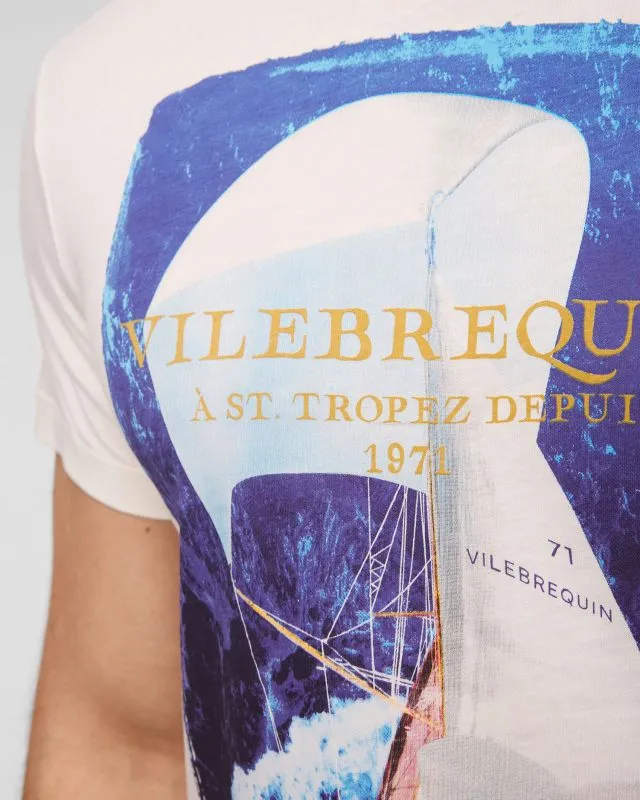 T-shirt z printem męski Vilebrequin Portisol PTSAP380-3