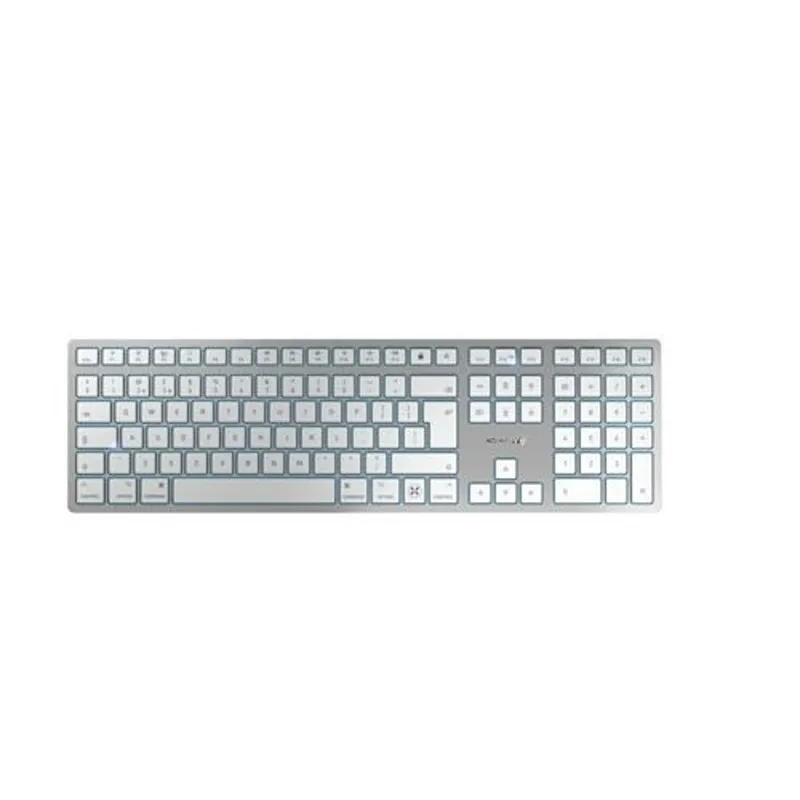 Tastiera Argento/Bianco Wireless USB, Wireless Cherry, QWERTY Mac