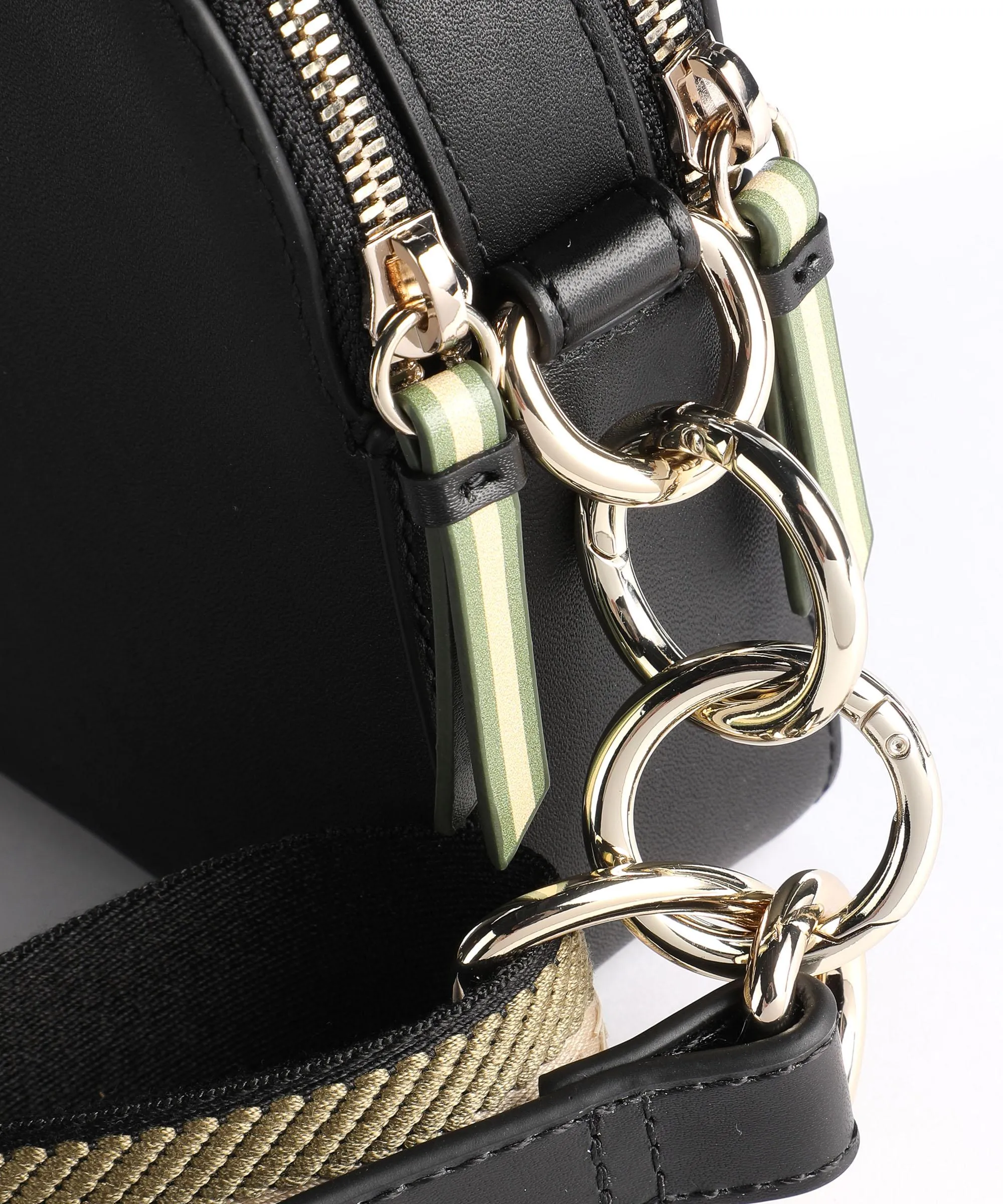 Ted Baker Darcelo Borsa a tracolla pelle di vacchetta liscia nero  