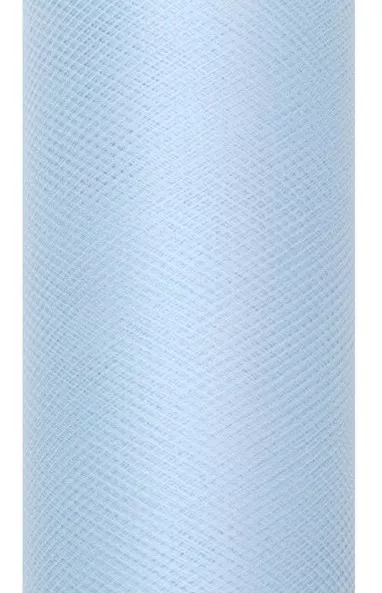 Tessuto in tulle azzurro 9m x 50cm